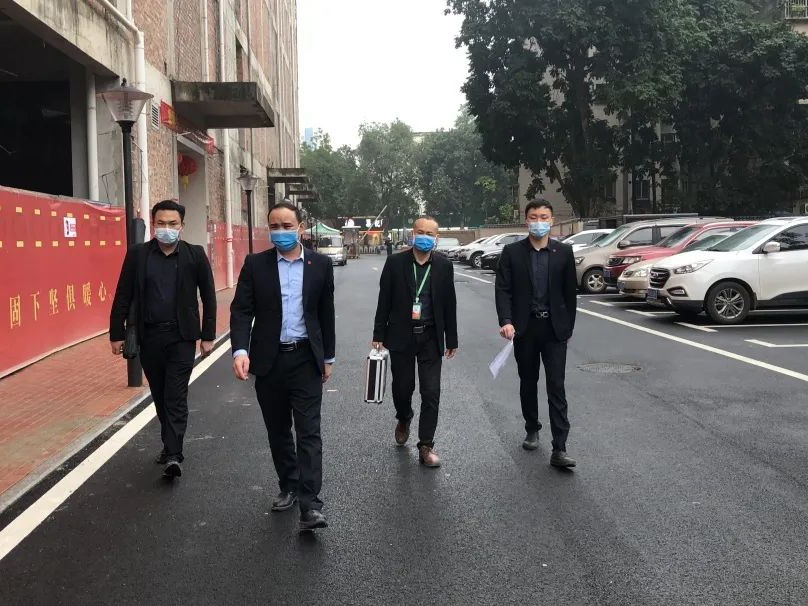 南鷹苑工地巡檢，打好復(fù)工第一戰(zhàn)